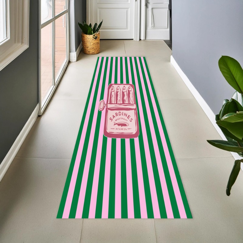 Vintage Blue Striped Sardine G - Commercial Printing And Graphics 리뷰 및 가격