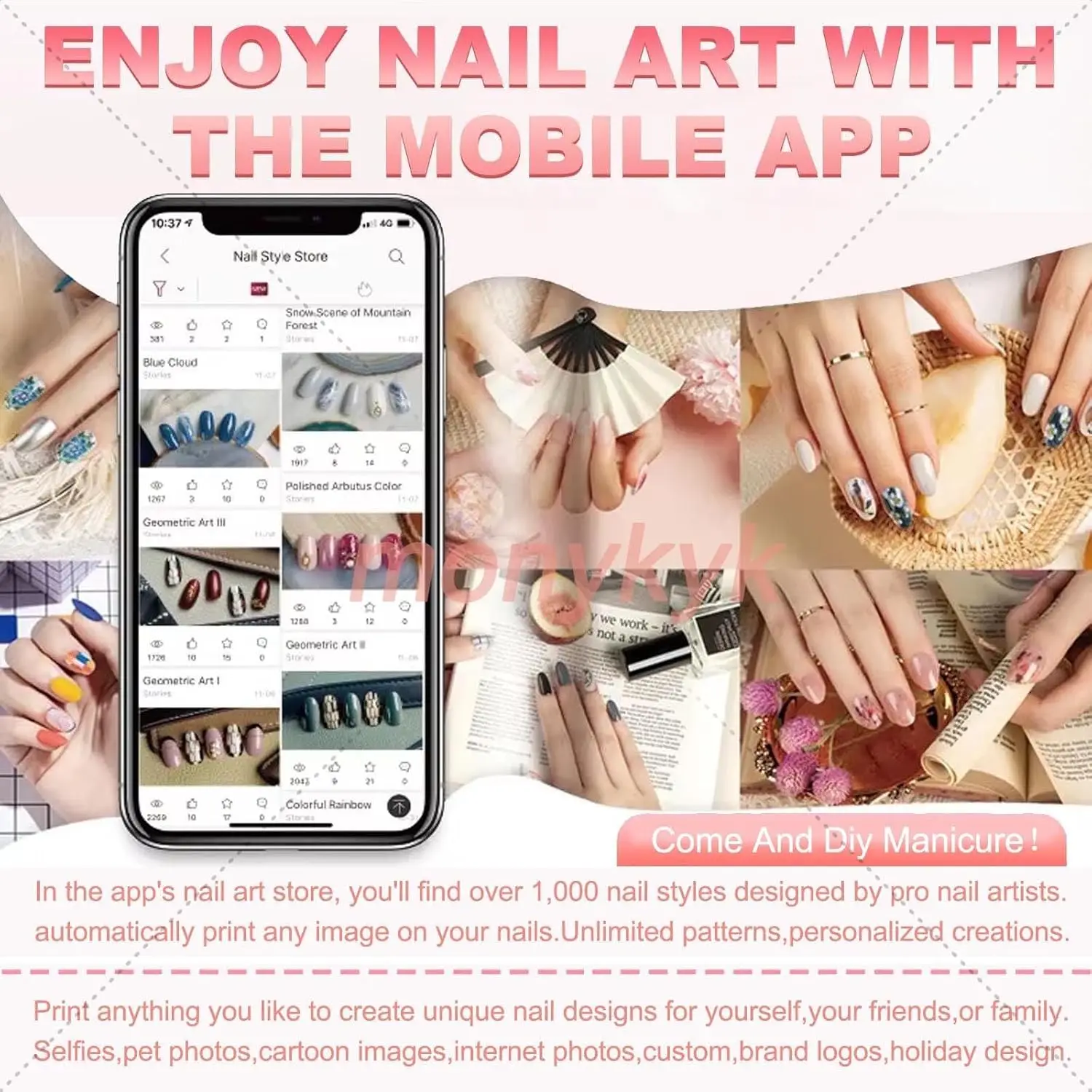 O2nails Nail Printer Machine K - Commercial Digital Printing Machine 리뷰 및 가격