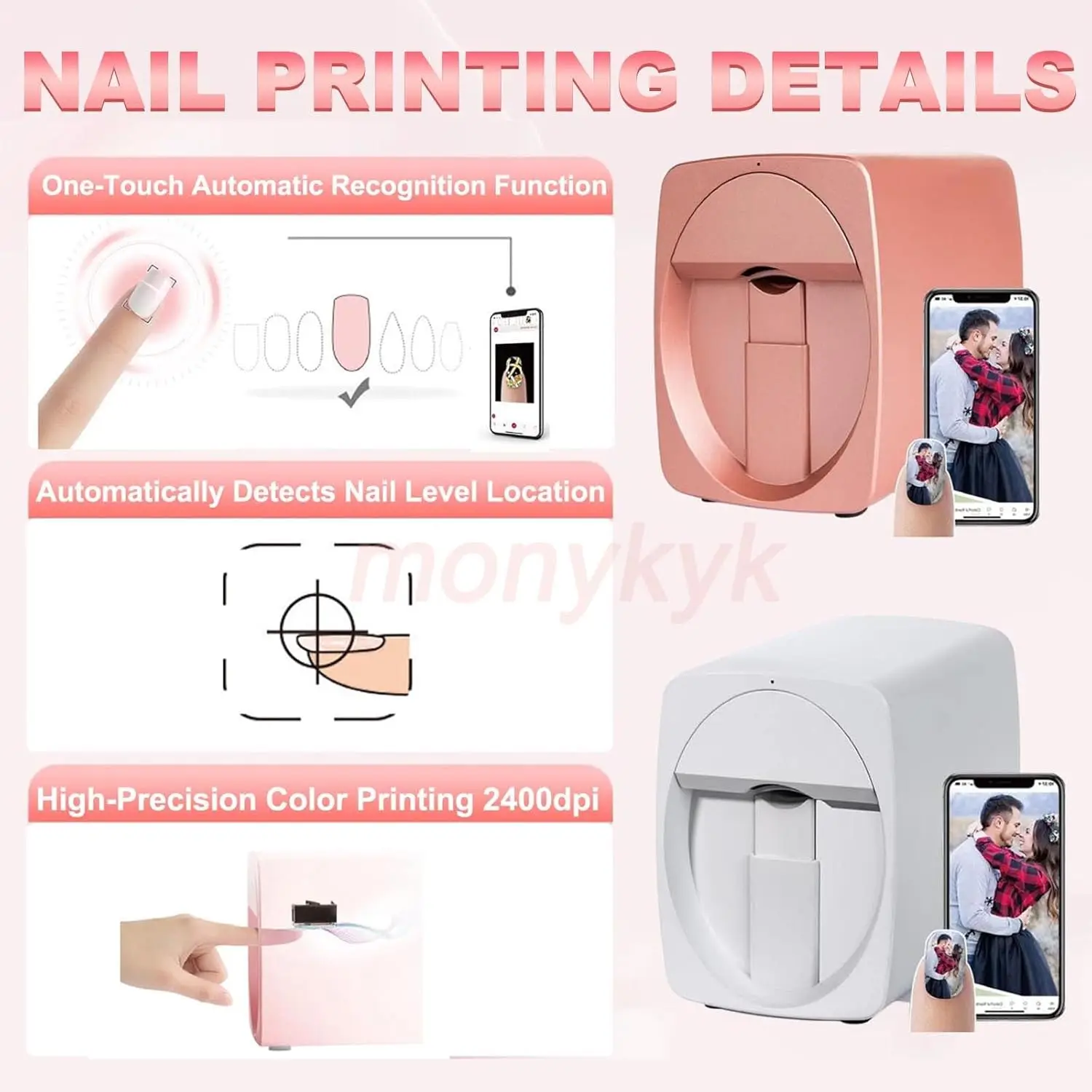 O2nails Nail Printer Machine K - Commercial Digital Printing Machine 리뷰 및 가격