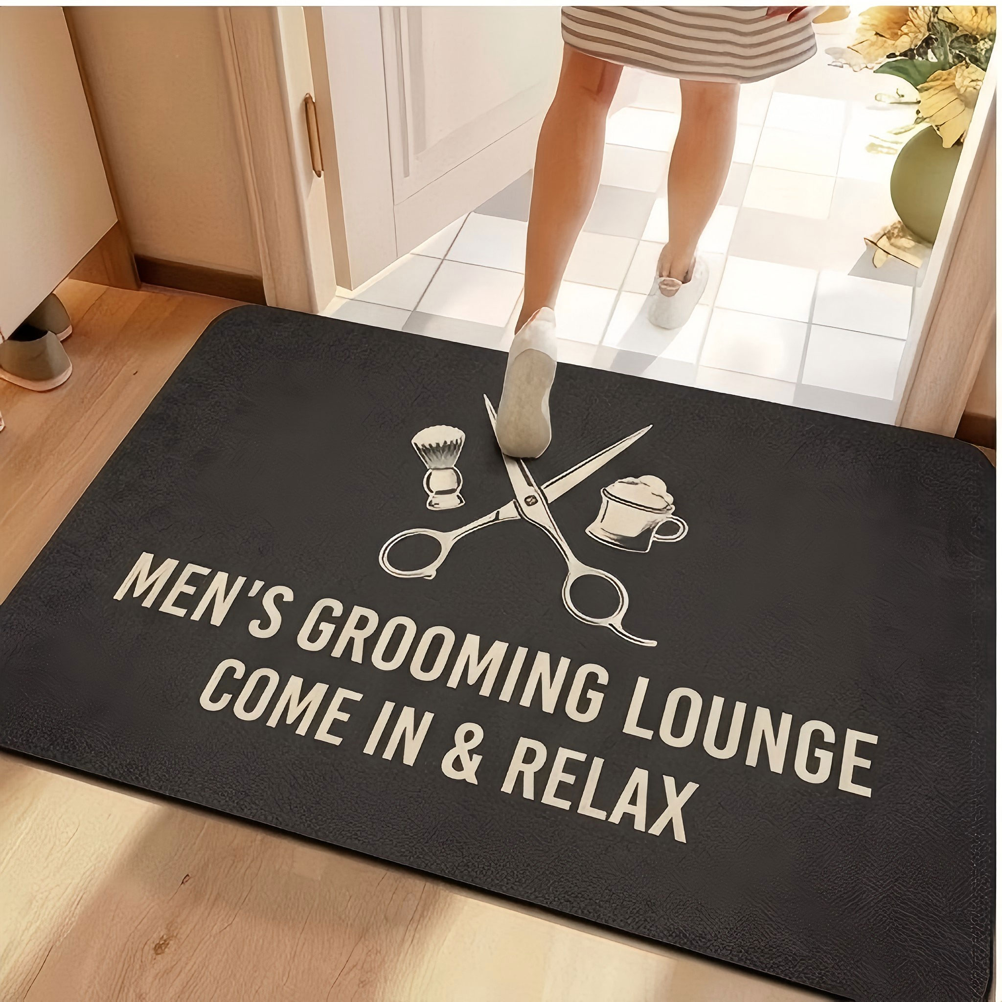 Barbershop pole welcome graphi - Commercial Printing And Graphics 리뷰 및 가격